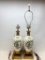 Vintage Matching Ceramic & Metal Lamps