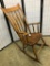 Antique Maple & Poplar Rocking Chair