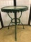 Vintage Iron & Glass Cafe Table