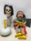 Marionette Doll & Misc. Toy Items