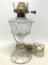 Antique Oil Lamp Has Been Electrified