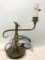 Brass Desk Lamp W/Eagle Finial