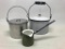 Graniteware & Aluminum Berry Buckets + Granite Ladle