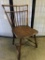 Early Country Windsor Spindle Back Chair