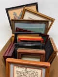 Group Of Smaller Picture Frames