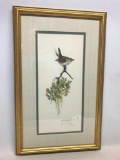 Framed & Matted Bird Print by Christina Smith #320/500