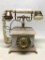 Vintage Onyx Rotary Telephone