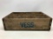 Vintage, Wood Vess Crate