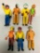 (7) Vintage Fisher-Price Pose-able Figures