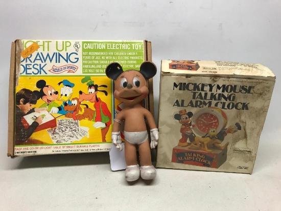 Group Of Mickey Mouse Items