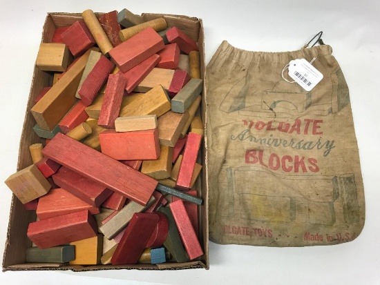 Bag Of Holgate Wooden Blocks