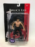 1998 Bruce Lee Action Figure On Card