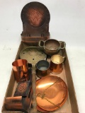 Nice Group Of Copper & Brass Items