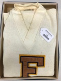 Vintage Fairborn, Ohio Athletic Sweater In Original Box