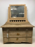 Antique Doll/Toy Dresser with Mirror