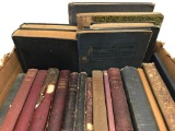Box of Antique School Books