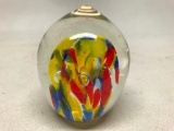 60's Japan Art Glass Paperweight