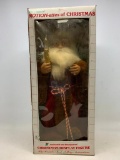 Automated & Illuminated Santa Clause In Original Box