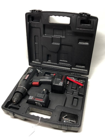 Craftsman 12V Cordless Drill W/(2) Batteries