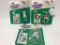 (3) 1988 Starting Lineup Figures On Cards