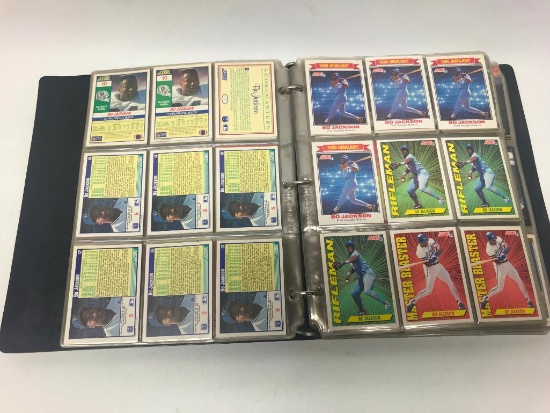 (250+) 90's Baseball Cards In 3-Ring Binder