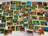Approx. 80 Teenage Mutant Ninja Turtle Cards, 16 Small Reflective Stickers & Complete Puzzle Cards