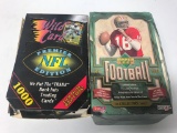 600 +/- Football Cards