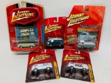 (5) Johnny Lightning VW Vans Mint On Cards