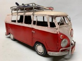 Metal VW Surfing Van