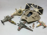 (3) Star Wars X-Wings + A Tie Fighter & Other Parts