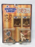 Starting Lineup Mantle & DiMaggio On Card