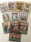 (10) Stars Baseball Cards In Plastic Sleeves