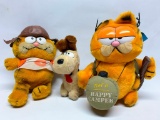 (2) Dakin Garfield Plush Figures