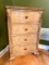 Nice 4-Drawer Decorator Stand W/Stenciled Design