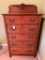 Antique Oak Chest Of Drawers