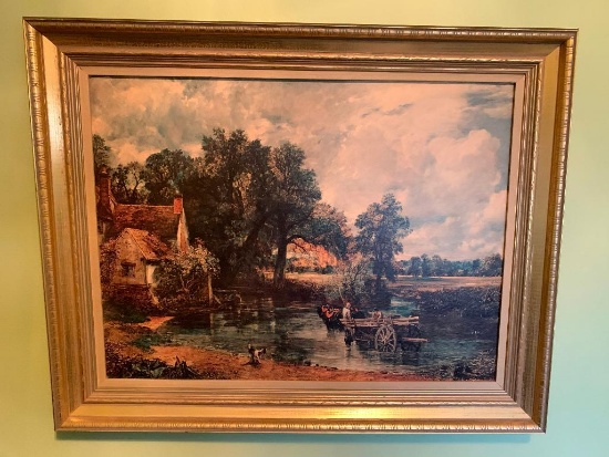 Framed Print Of Country Scene