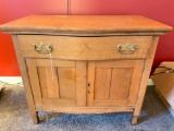 Antique Oak Wash Stand