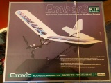 Radio Controlled Ember Viper Plane In Box W/Controller & Stand