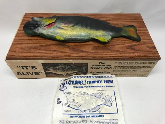 Electronic Trophy Fish In Original Box