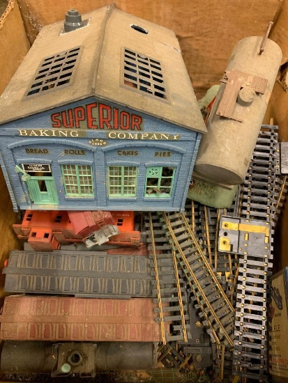 Older HO Scale Train, Track, & Accessories