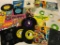 Group of Kids Music Records and Records with Books