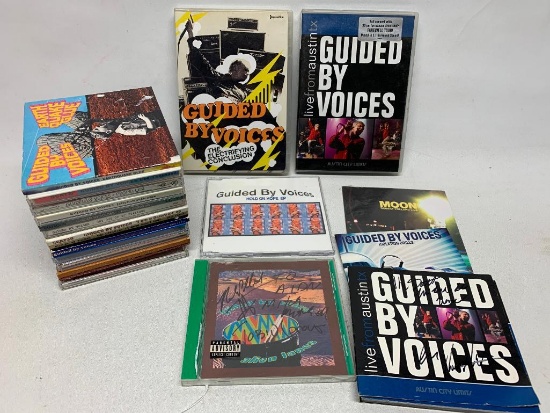 17 Guided by Voices and Related Artist CDs and Two DVDs
