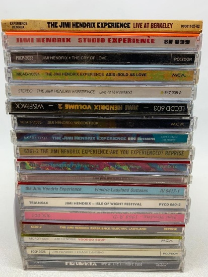 Group of 18 Jimi Hendrix CD's