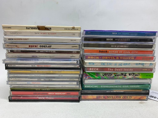 Group of 25 Beck CDs