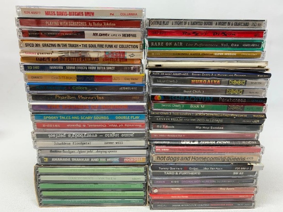 Group of 40 CDs of Various Styles of Music and a 5 Cd Set of Country Music