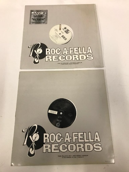 Two Jay-Z Roc-A-Fella Records, Includes: Big Pimpin and 99 Problems