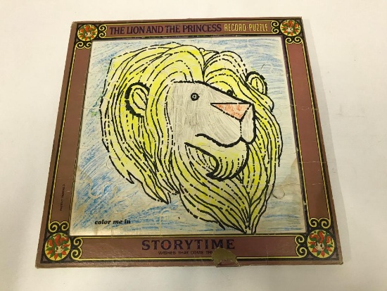 The Lion and the Princess, Record Puzzle, Storytime, 33 RPM