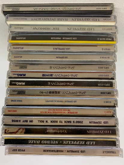 Group of 15 Led Zepplin Cds,