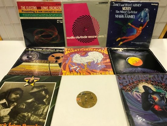 9 Instrumental or DJ 33 RPM Records