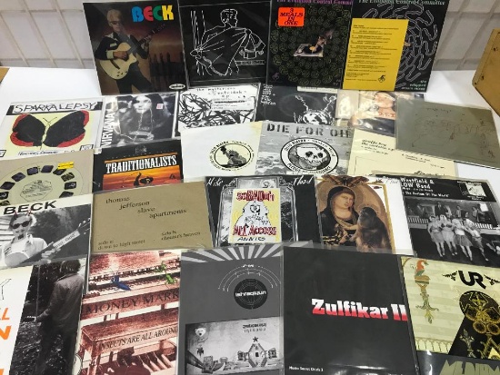 Mostly 90's Alternative Rock 45 RPM Records